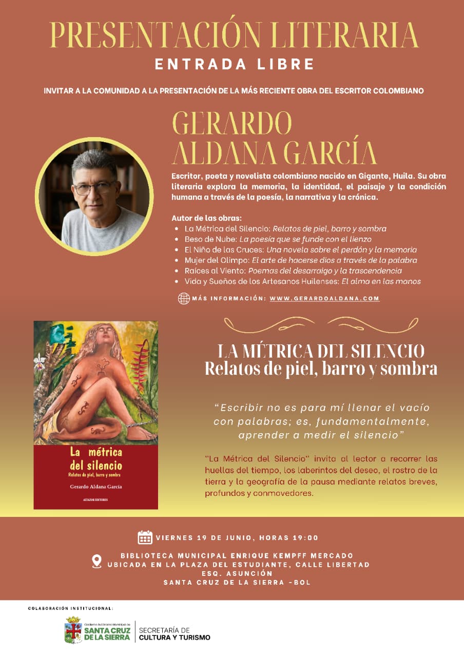 GERARDO ALDANA GARCÍA EN SANTA CRUZ DE LA SIERRA